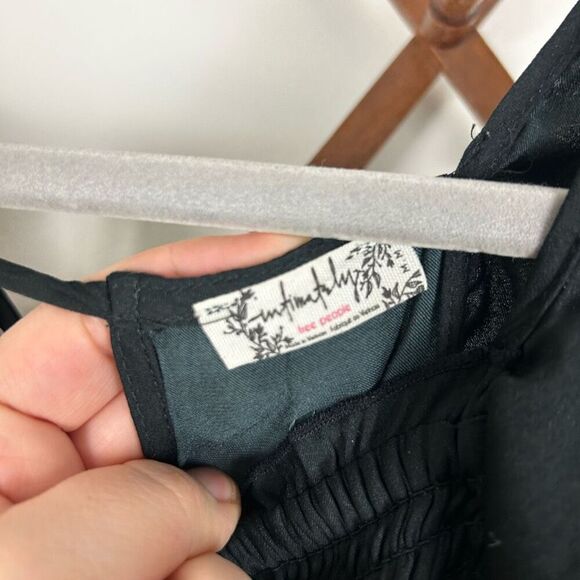 FREE PEOPLE Want Your Love Dress Black Size EUC D114 - Picture 5 of 5